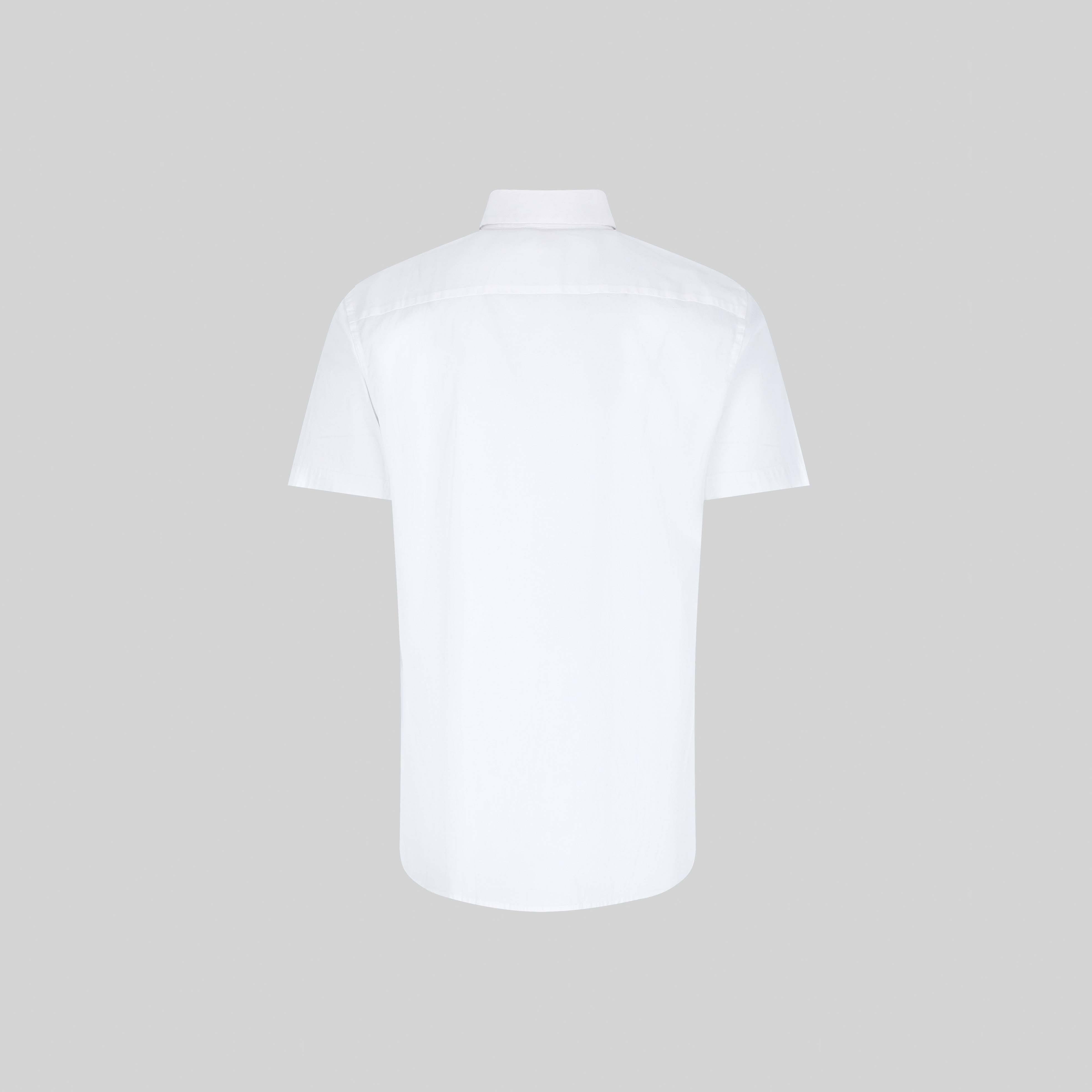 ASTON SHIRT SPORT SHORT SLEEVE WHITE | Monastery Couture