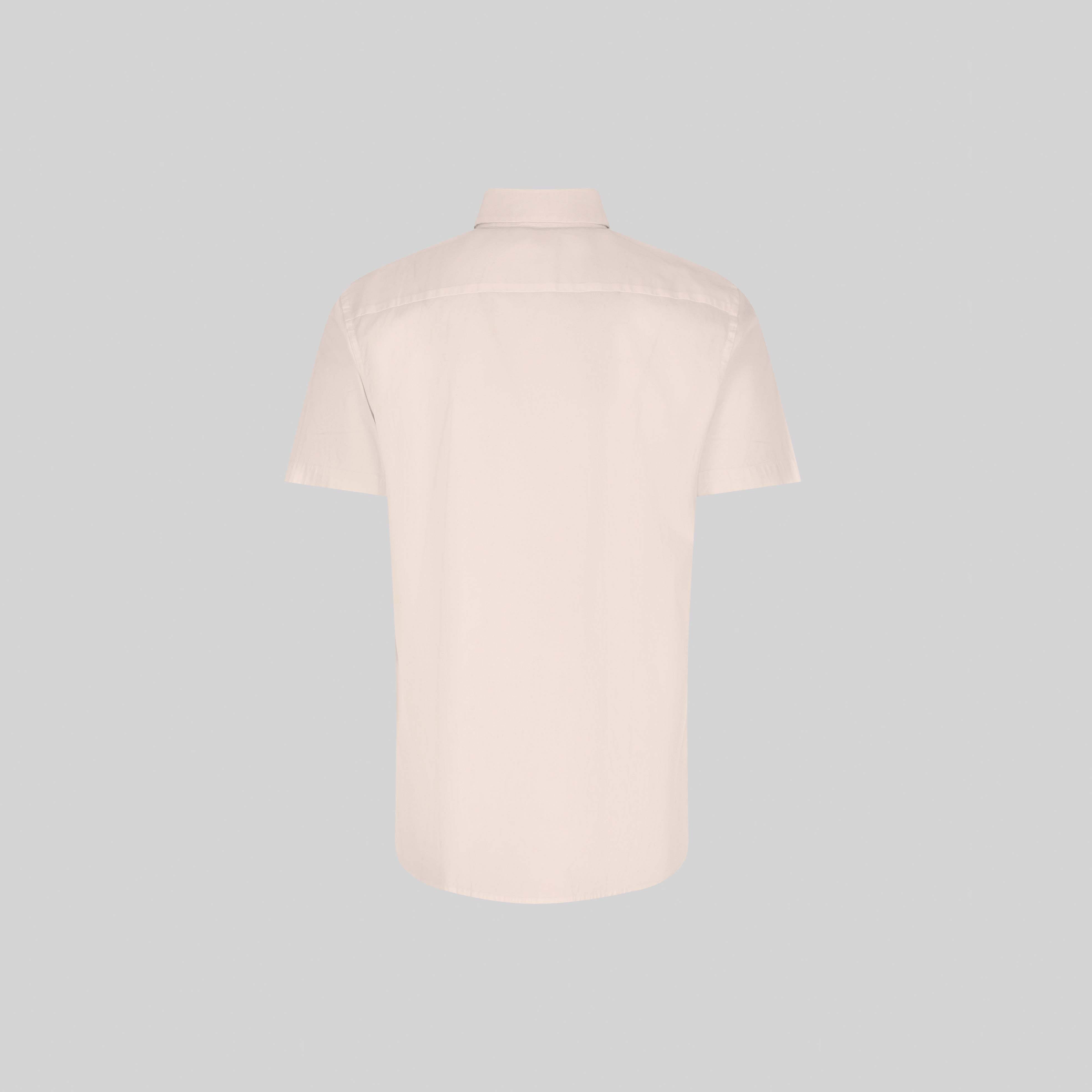 ASTON SHIRT SPORT SHORT SLEEVE MOONBEAM | Monastery Couture