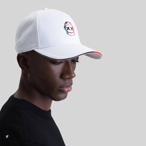 CAP ATTACHE WHITE | Monastery Couture