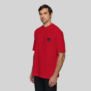 BASTIAN RED T-SHIRT OVERSIZE