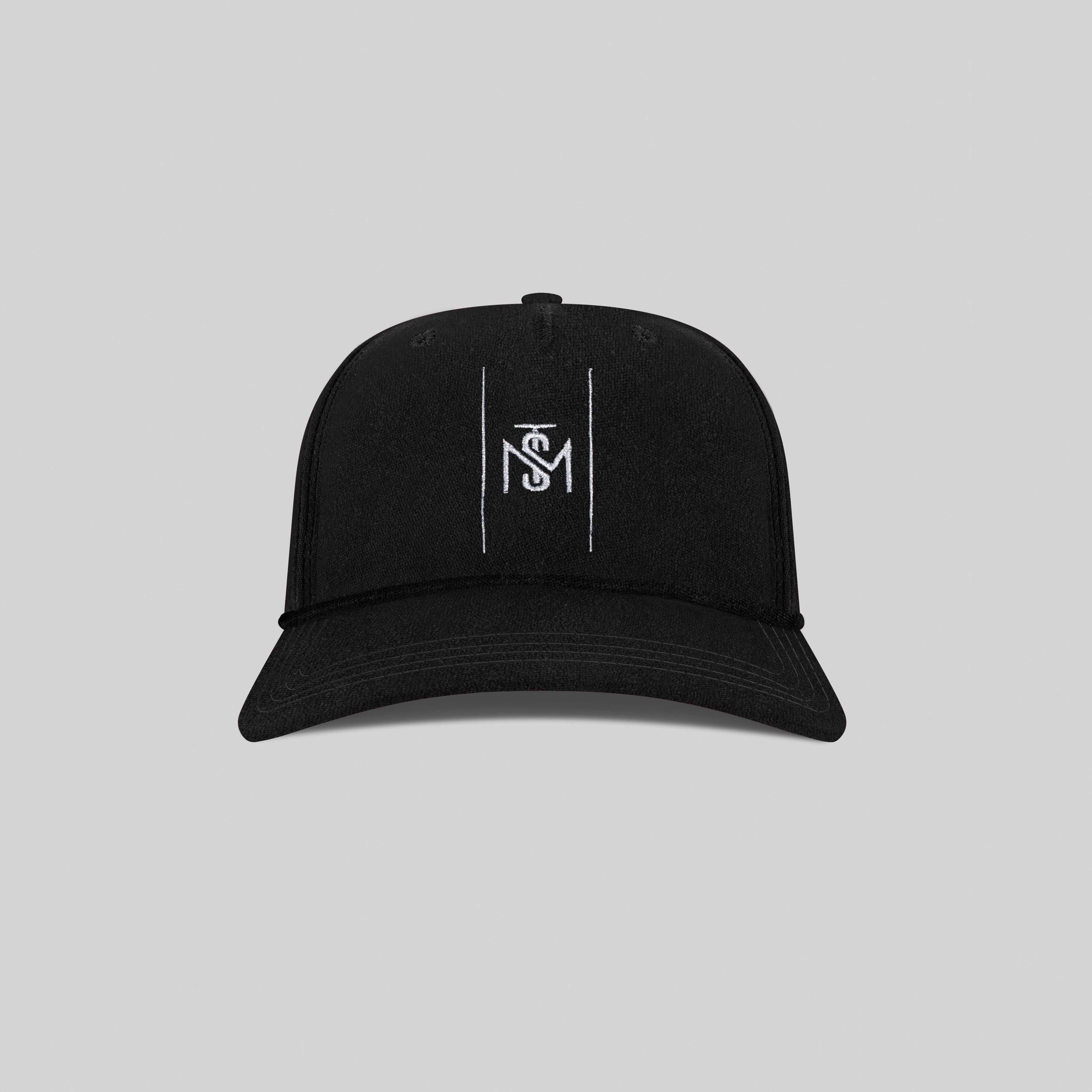 CAP DADRA BLACK | Monastery Couture