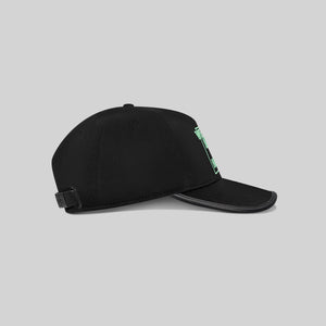 CAP PETTY BLACK GREEN | Monastery Couture