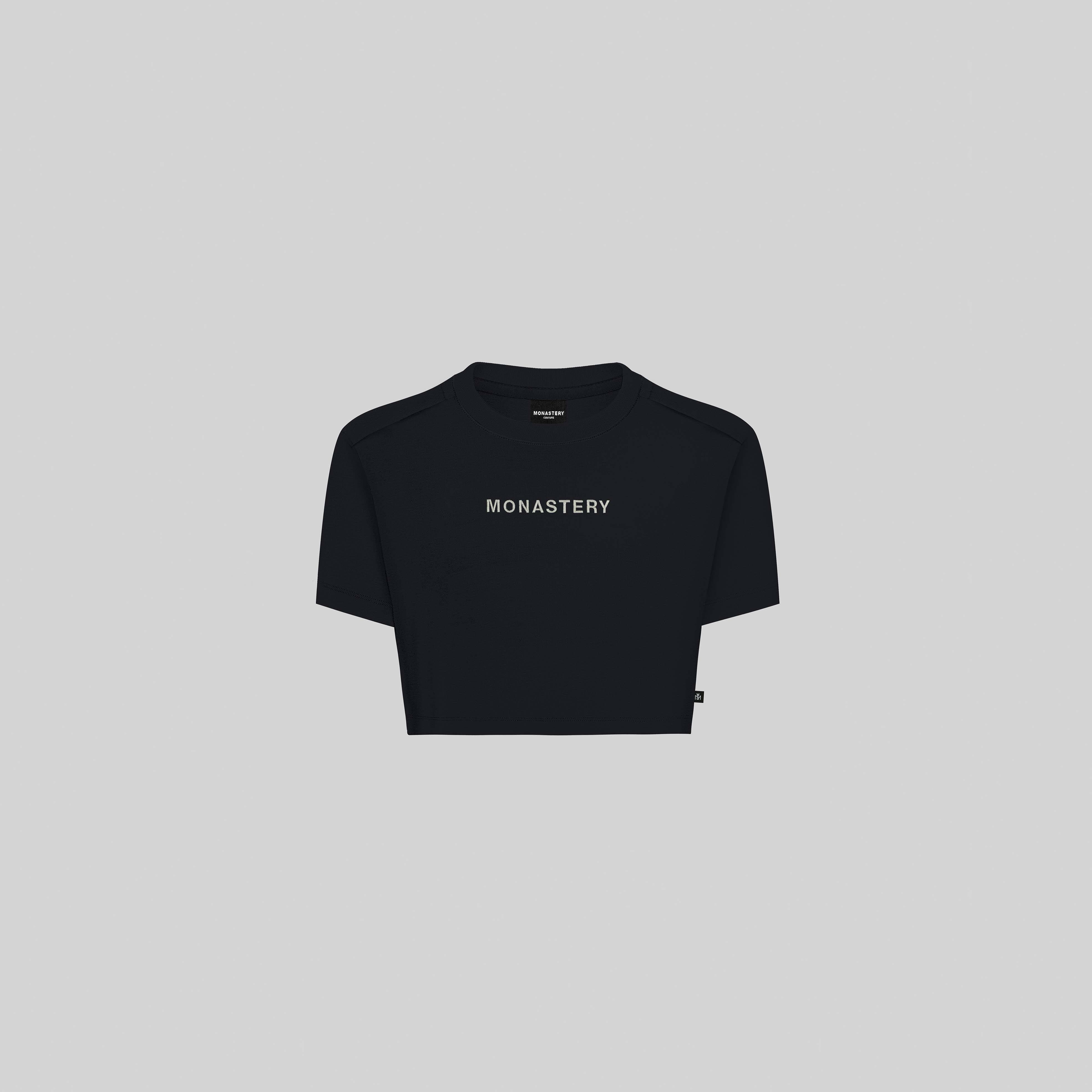 VETTEL CROP TOP BLACK | Monastery Couture