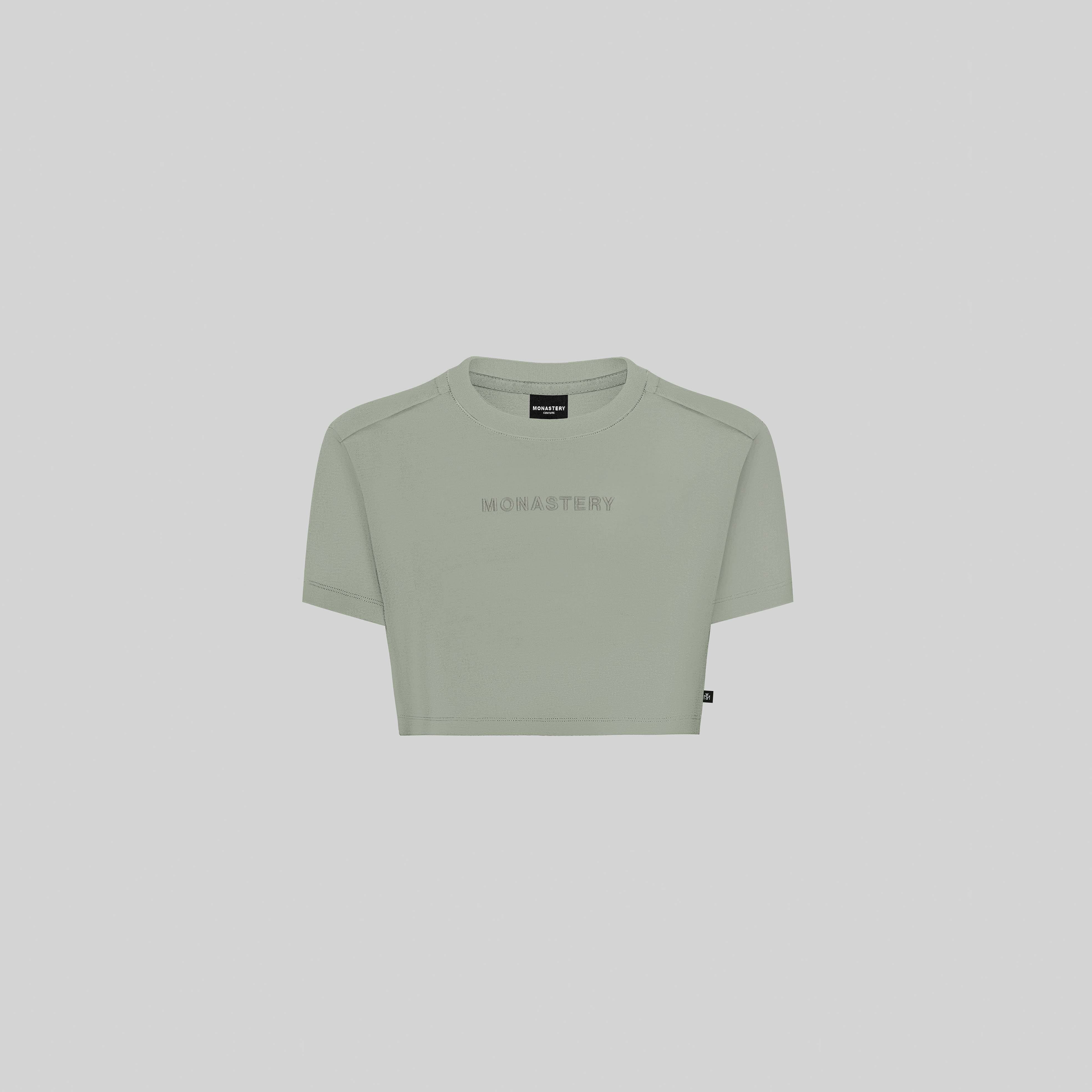 VETTEL CROP TOP SEAGRASS | Monastery Couture