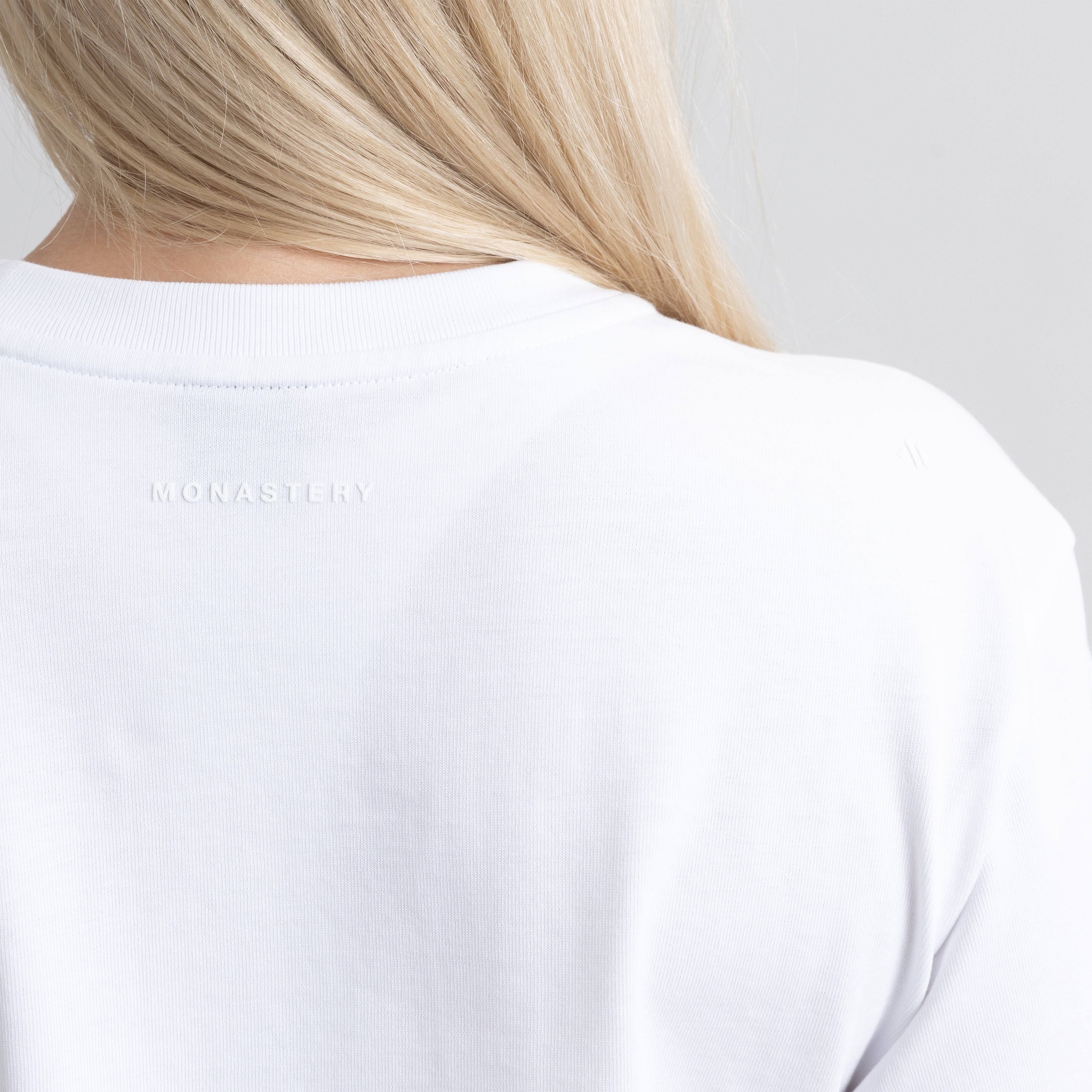 BENZ CROP TOP WHITE | Monastery Couture