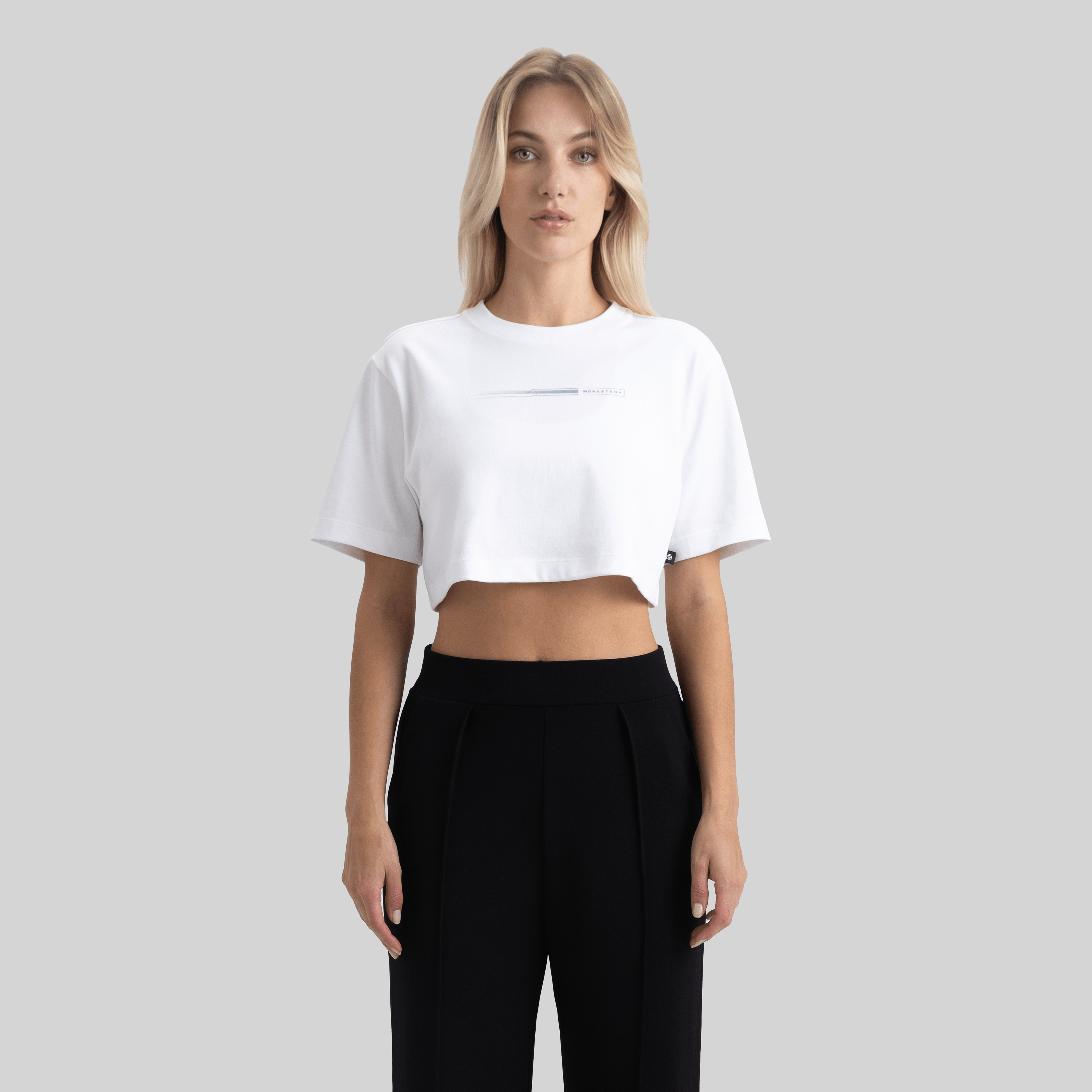 OPEL CROP TOP WHITE | Monastery Couture