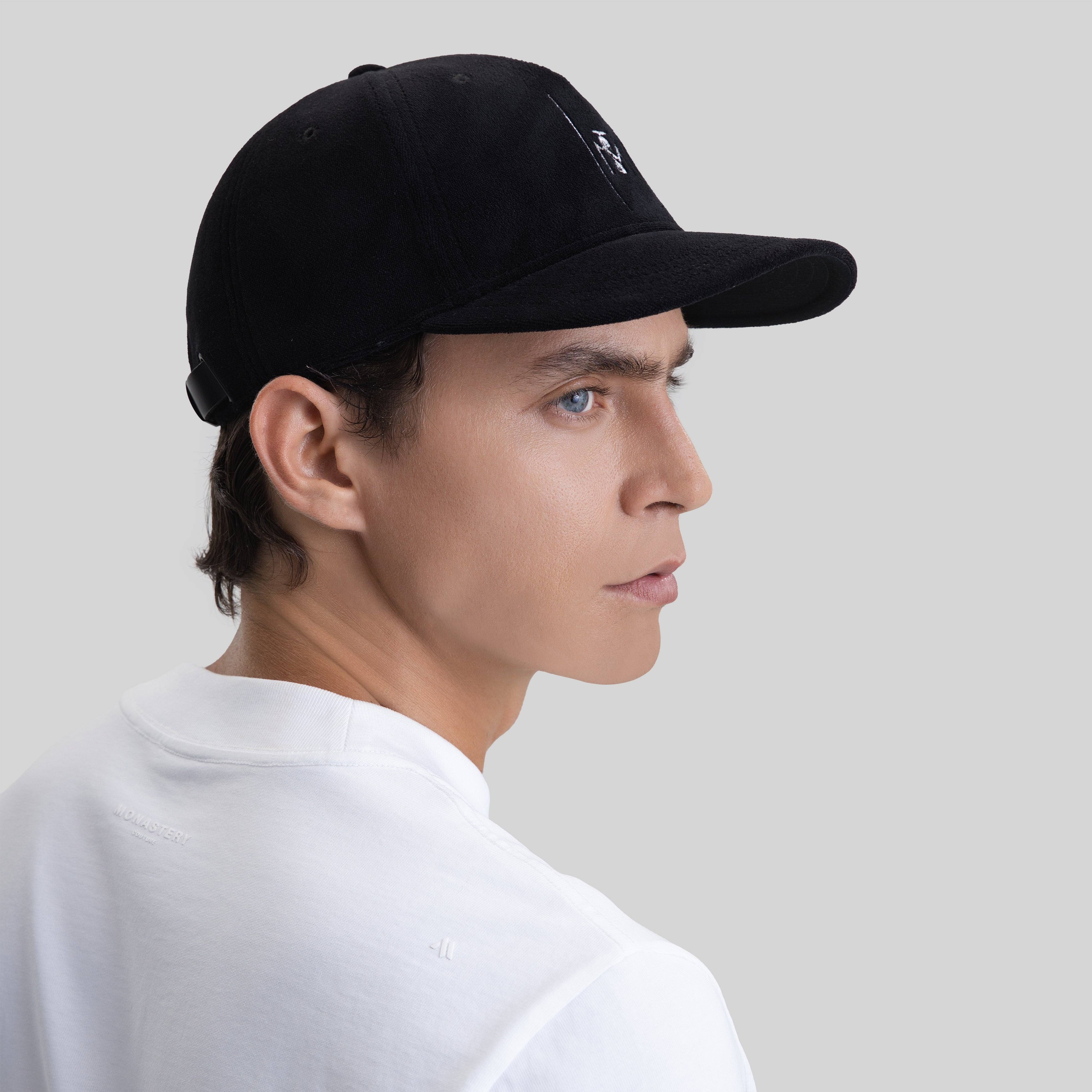 CAP DADRA BLACK | Monastery Couture