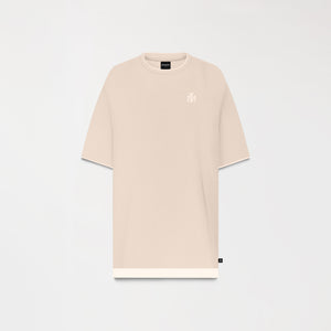 DAFFIELD T-SHIRT OVERSIZED MEN IRISH CREAM