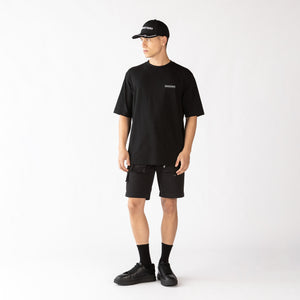 FOWLFIELD T-SHIRT OVERSIZED MEN BLACK