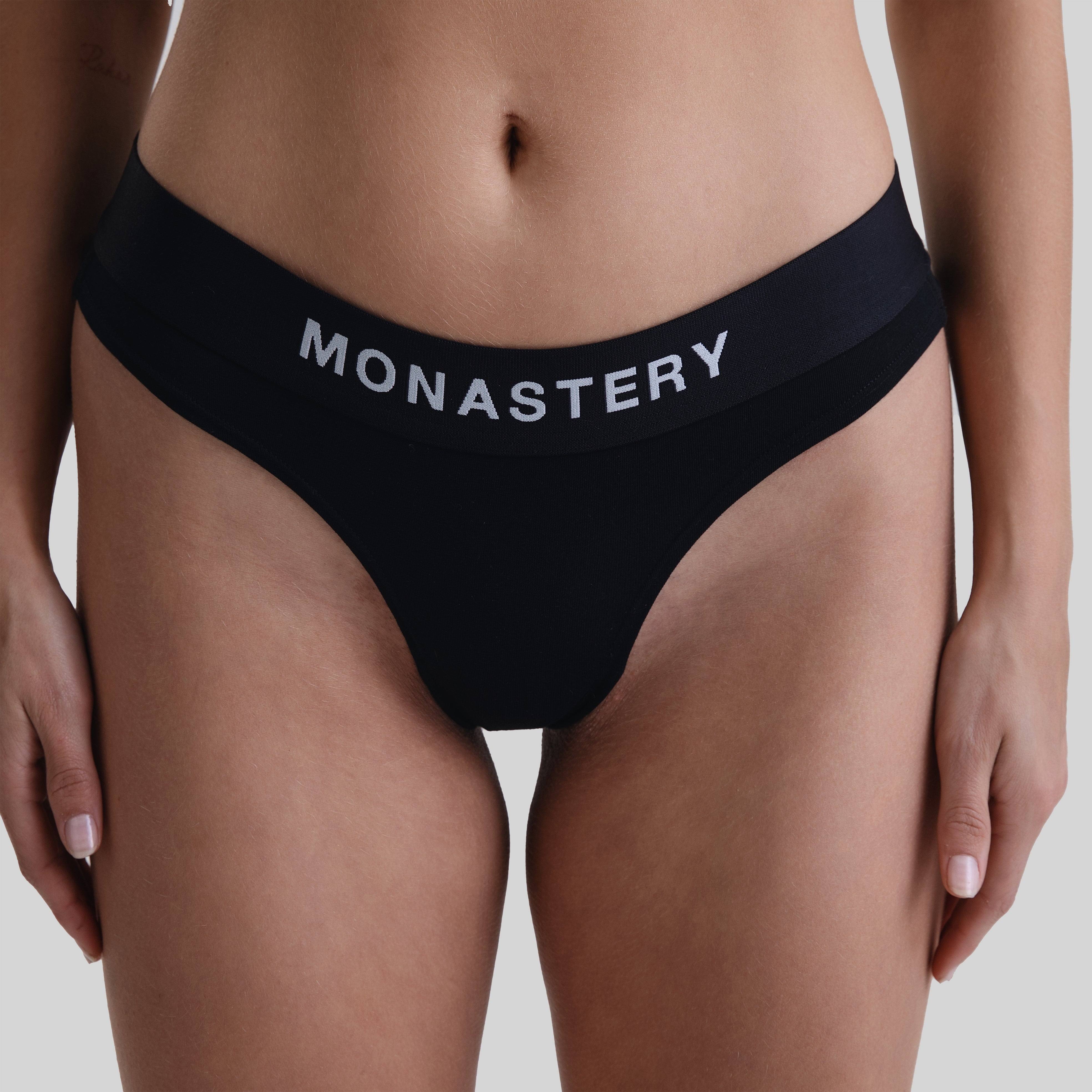 INFINITY PANTY BLACK | Monastery Couture