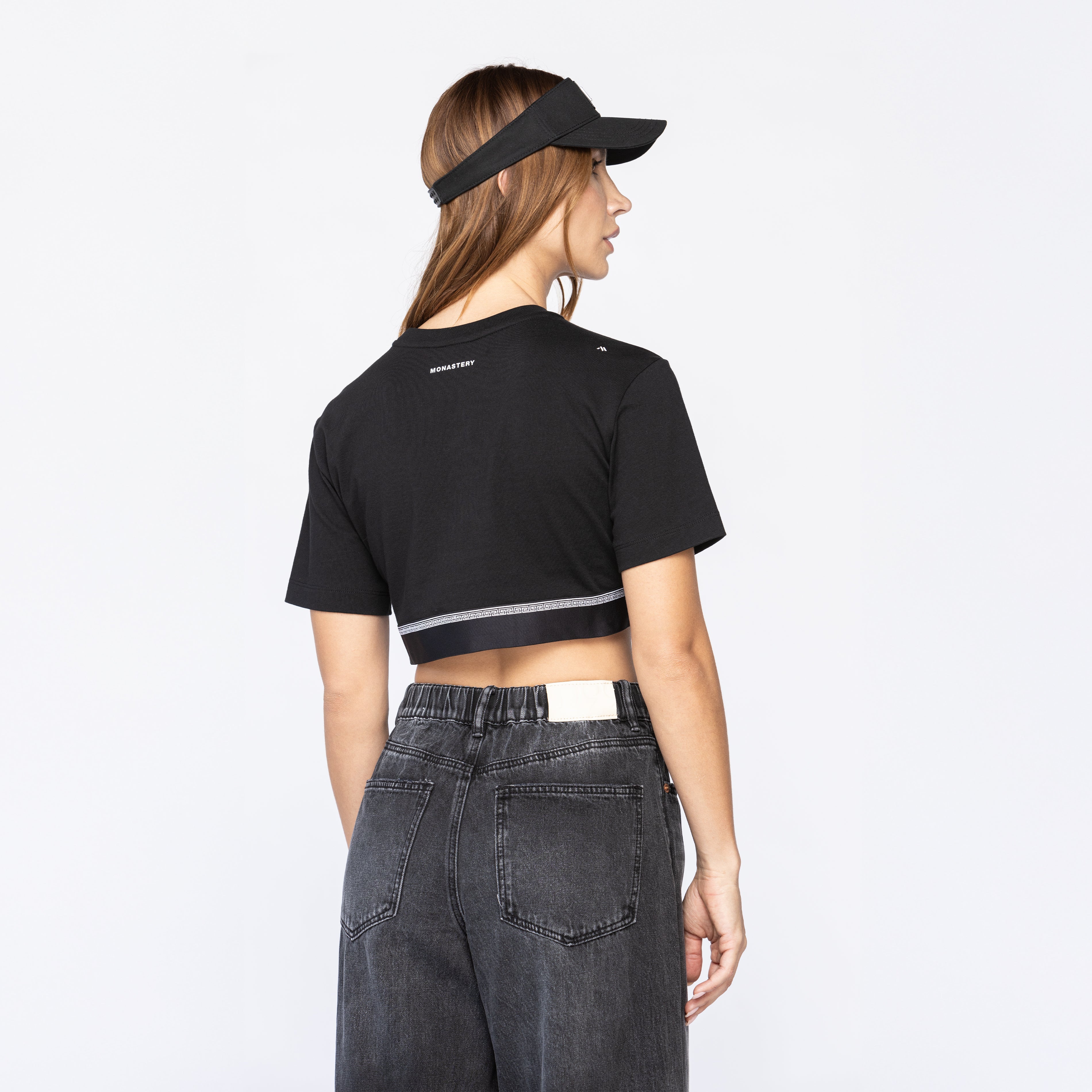 DORSTAN CROP TOP WOMEN BLACK - Monastery