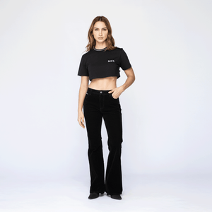 ELDÉN CROP TOP WOMEN BLACK