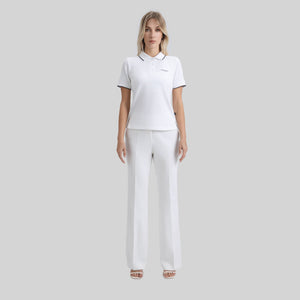 MATRA T-SHIRT WOMEN POLO WHITE