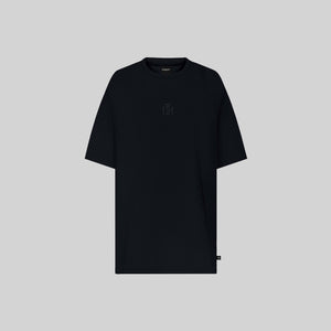 LISTER T-SHIRT OVERSIZE BLACK | Monastery Couture