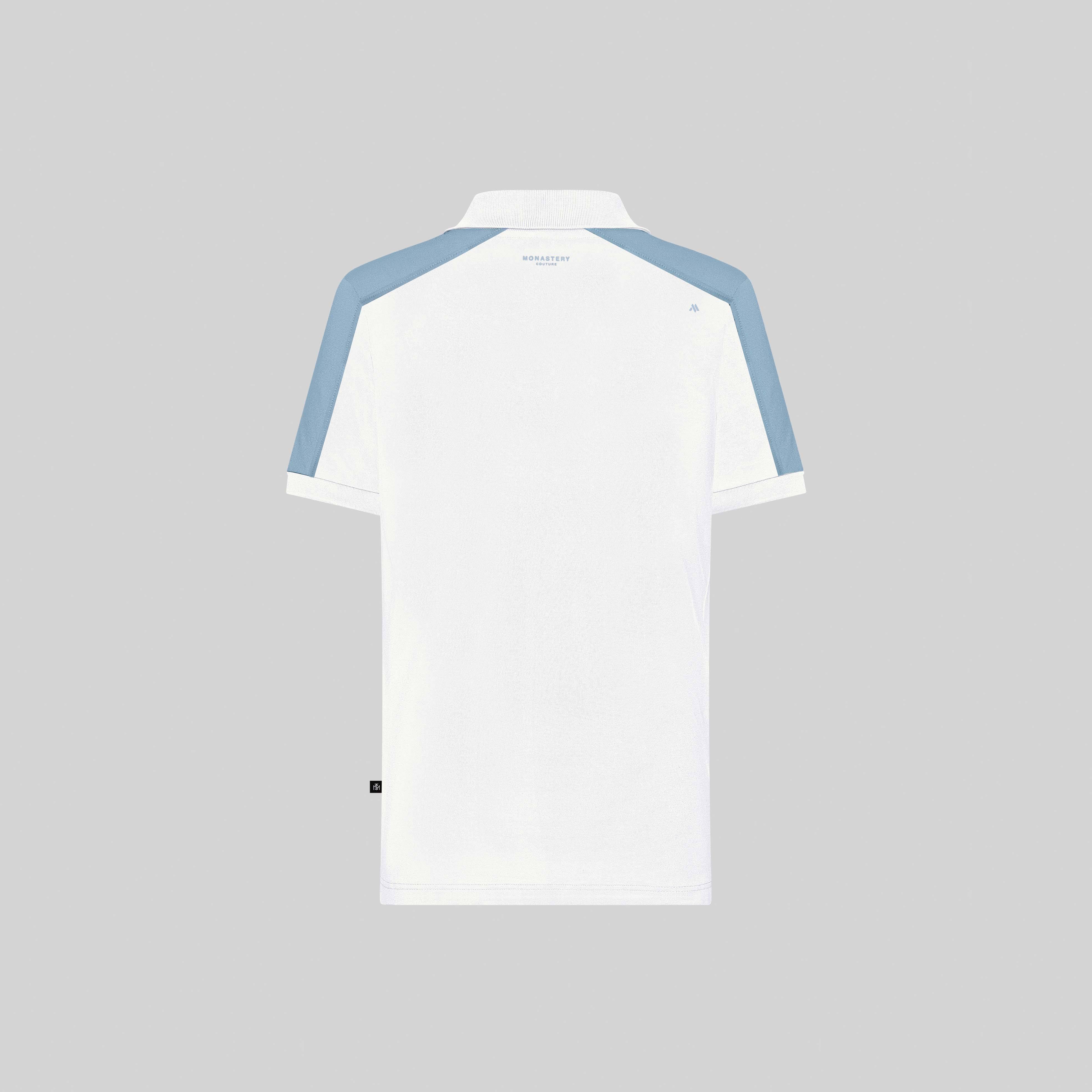 MONACO POLO BOX WHITE | Monastery Couture