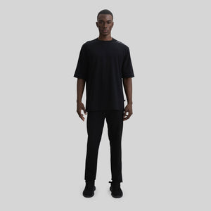 ROSSO T-SHIRT OVERSIZE BLACK | Monastery Couture