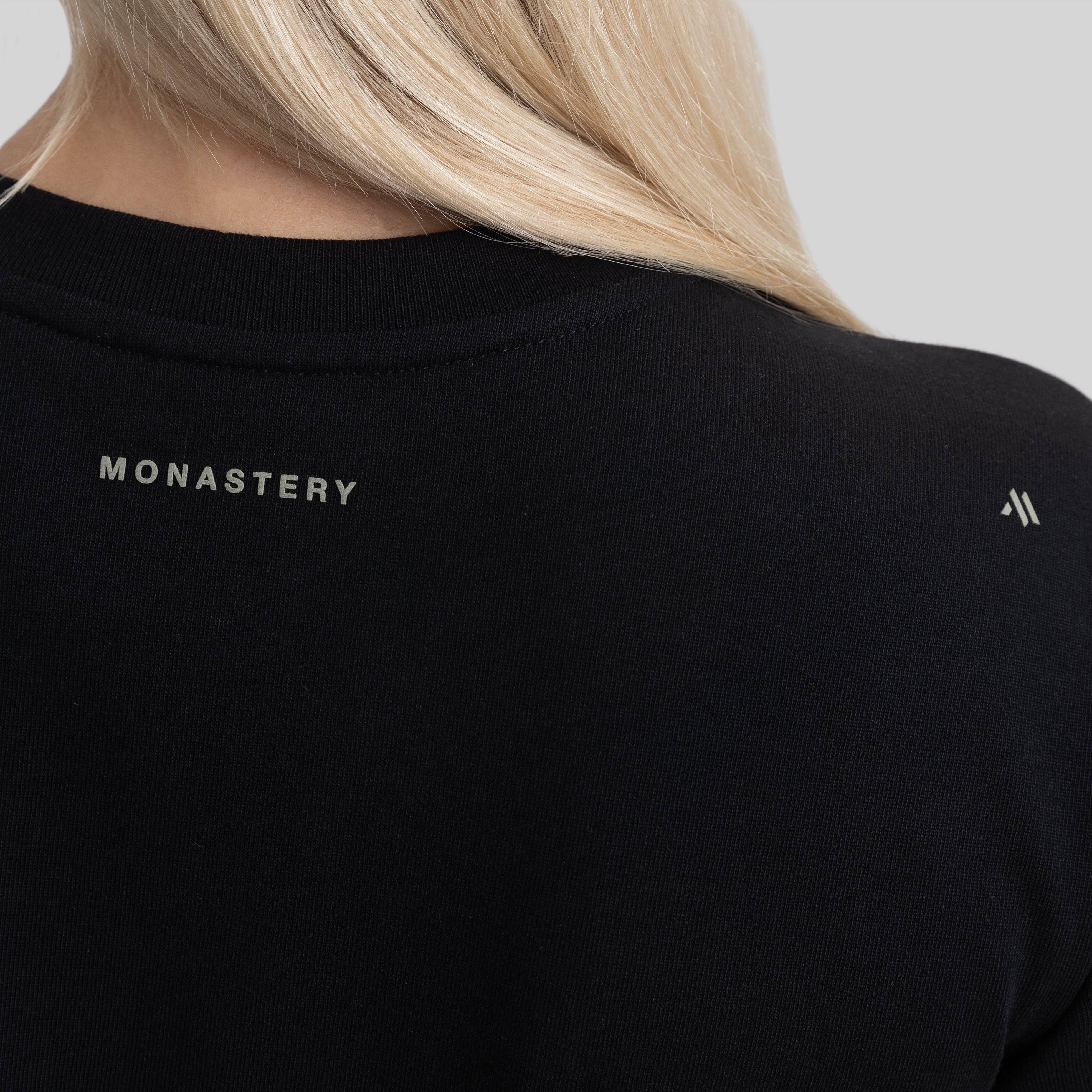 VETTEL CROP TOP BLACK | Monastery Couture