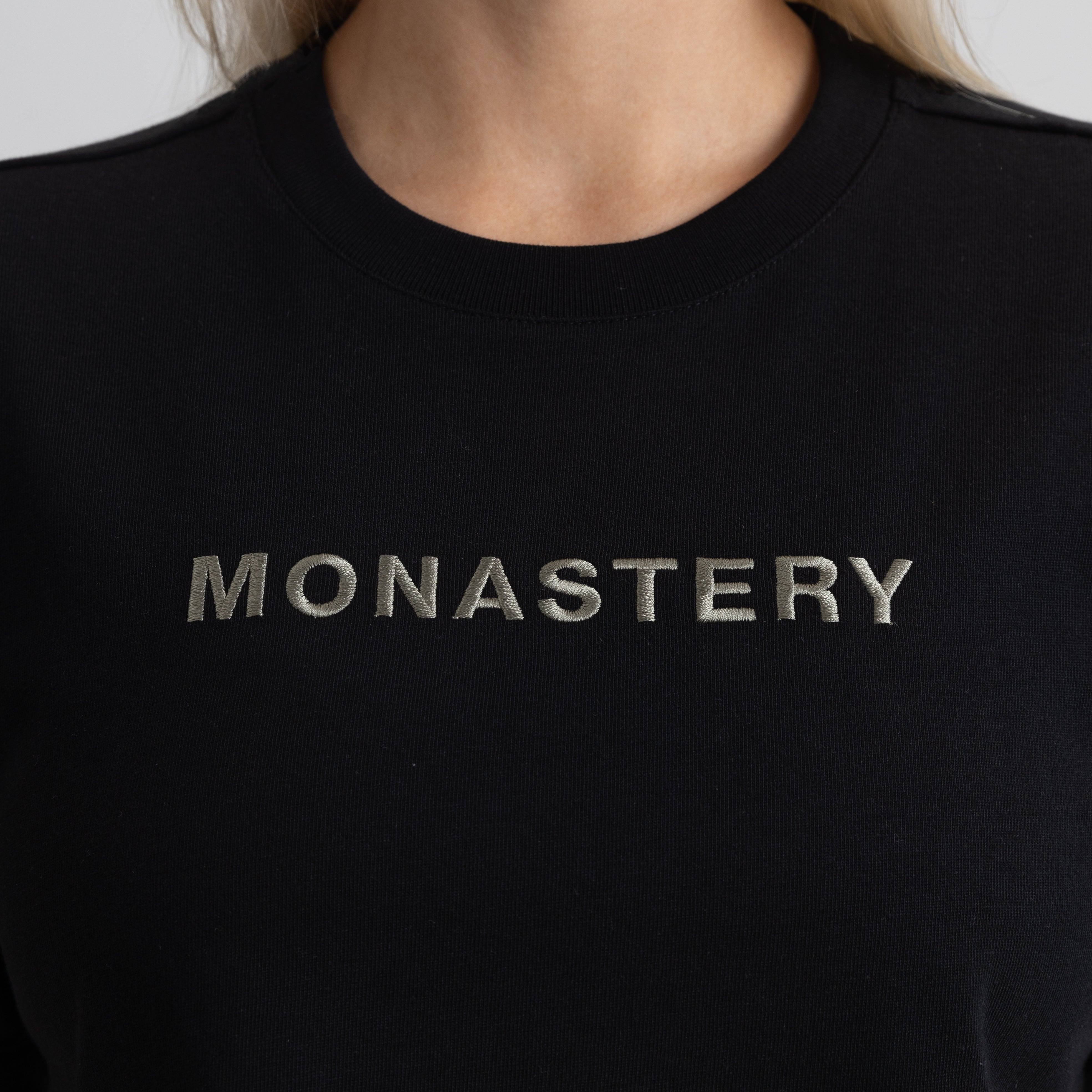 VETTEL CROP TOP BLACK | Monastery Couture