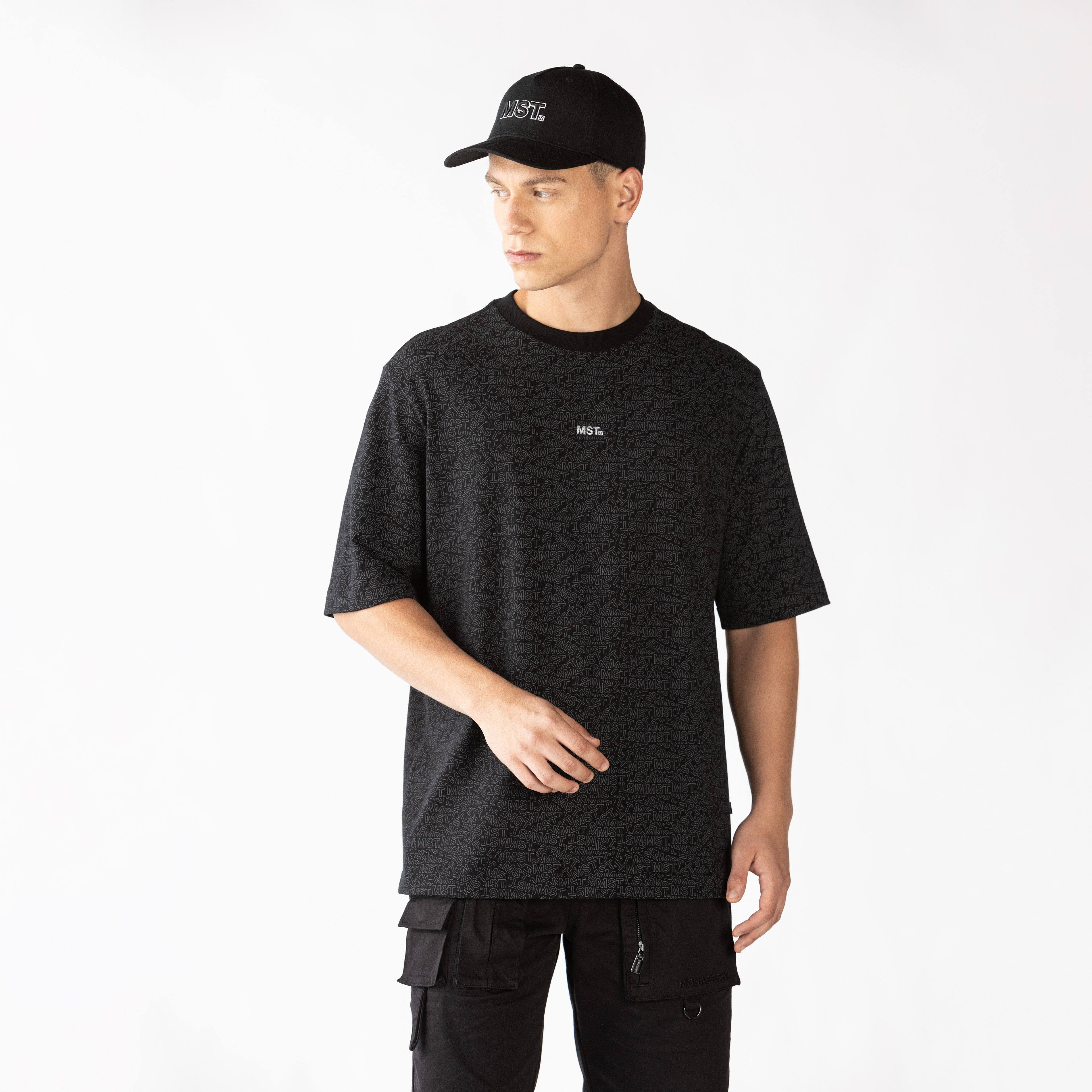 WINDCHESTER T-SHIRT OVERSIZED MEN BLACK - Monastery