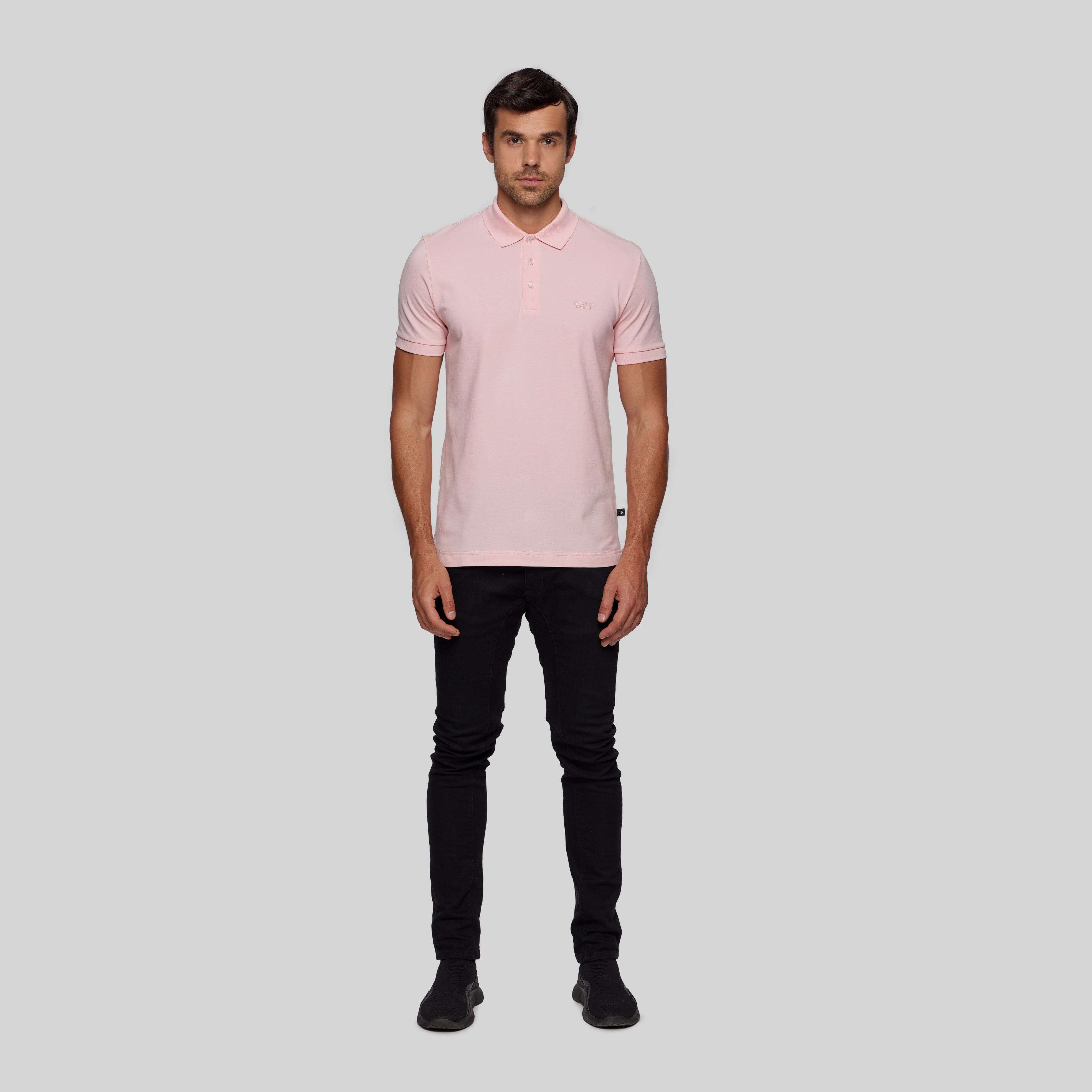 AUSTRALE PINK POLO | Monastery Couture