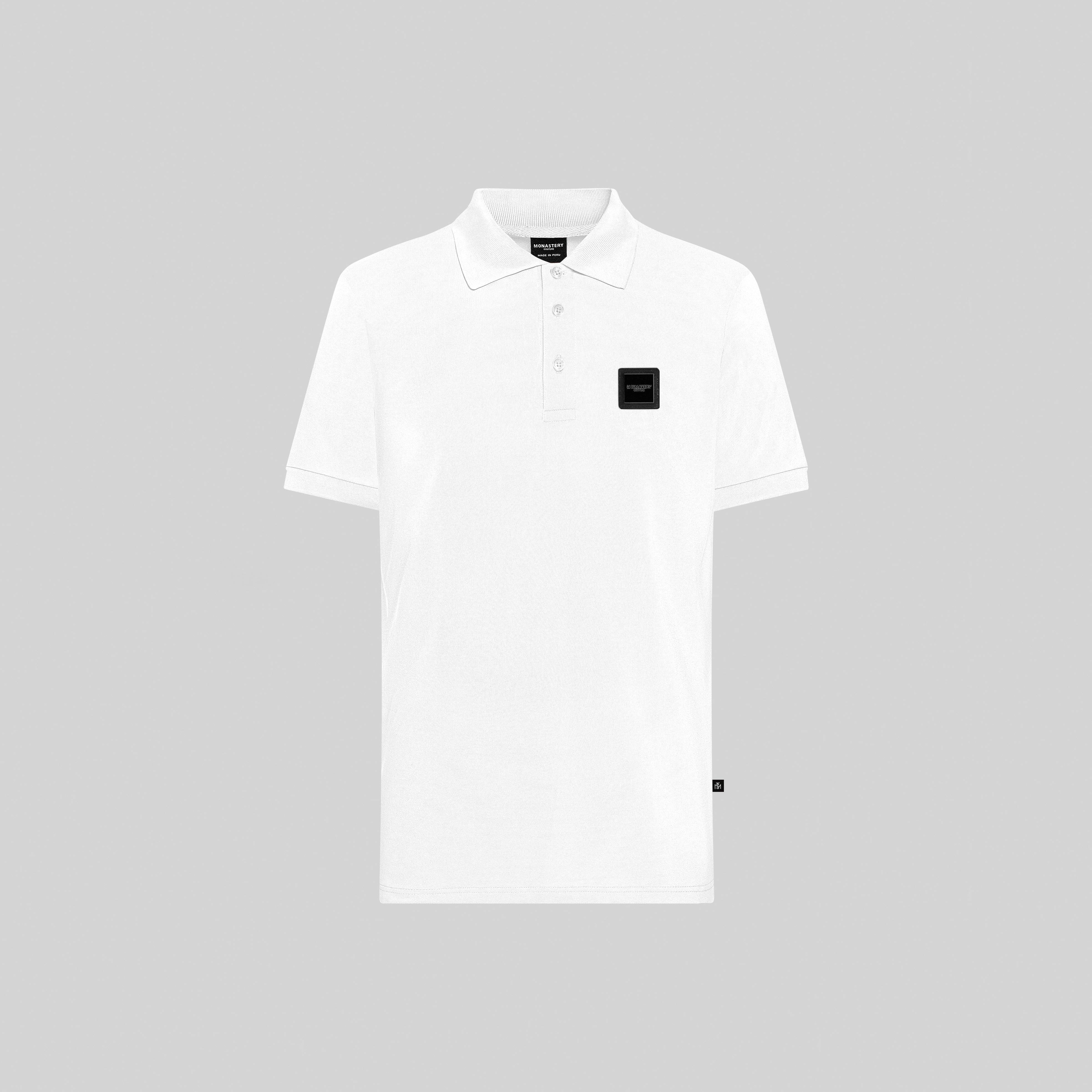 CUEZ WHITE POLO | Monastery Couture