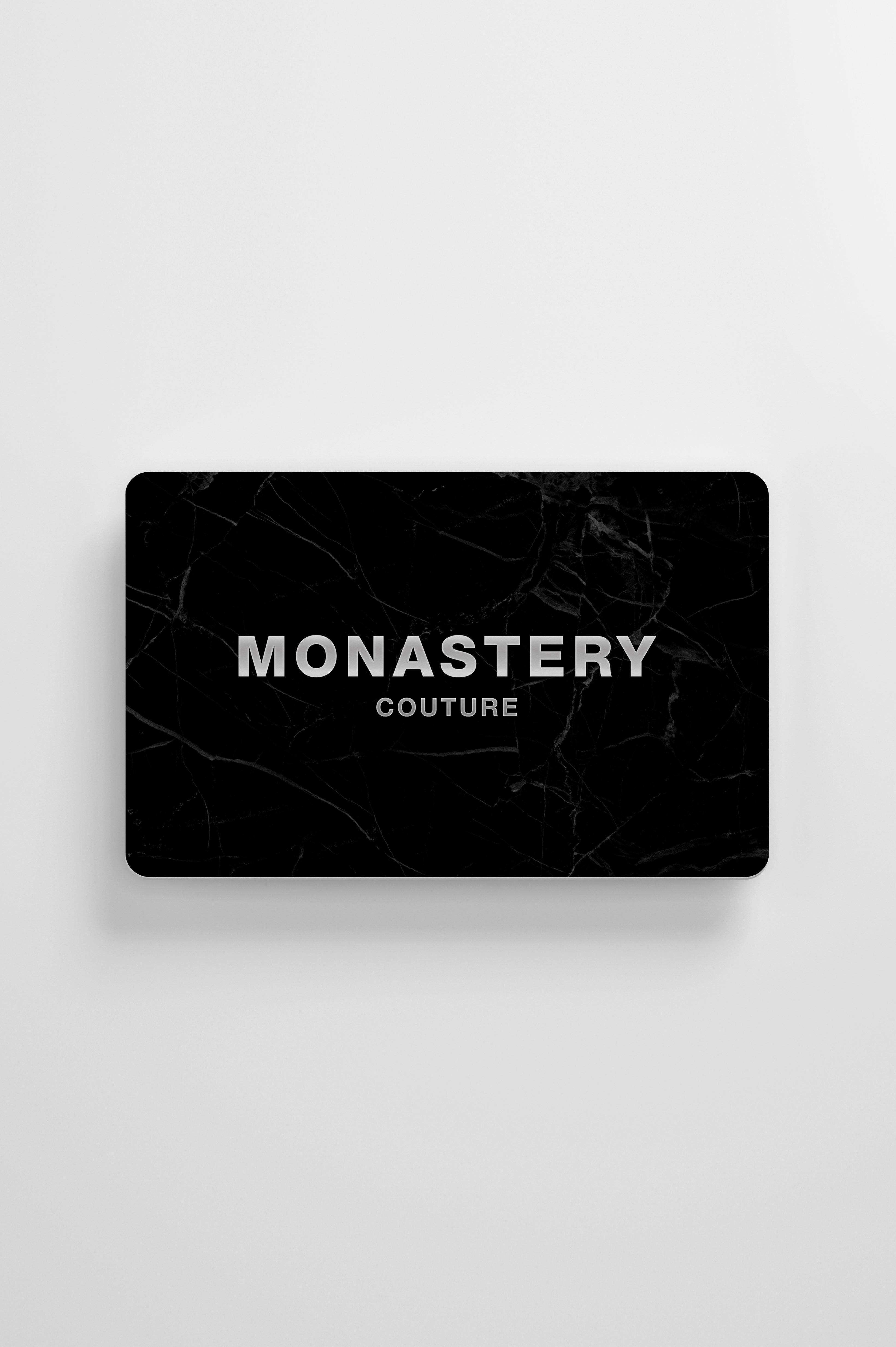 MONASTERY GIFT E-CARD | Monastery Couture