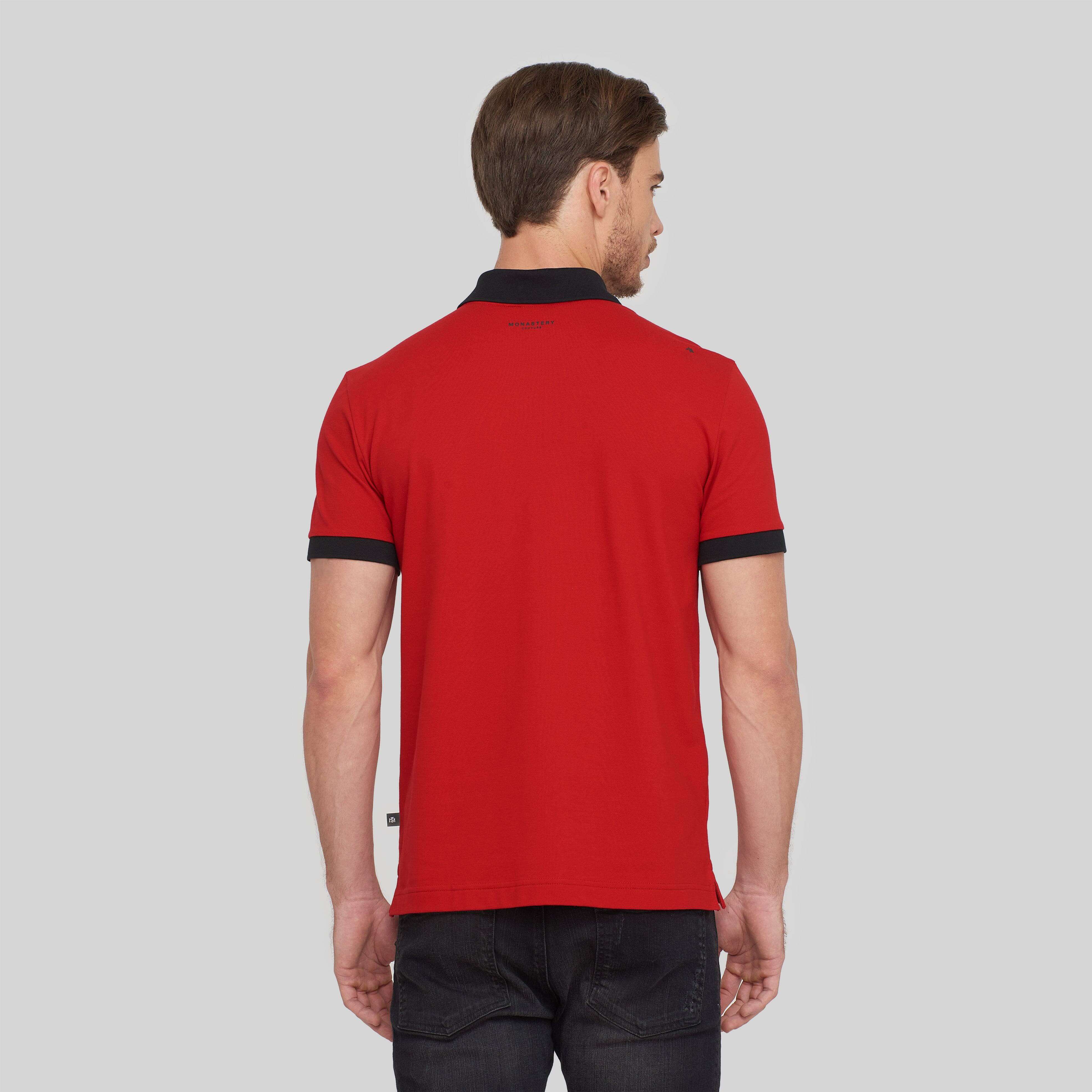 BAGRAT RED POLO | Monastery Couture