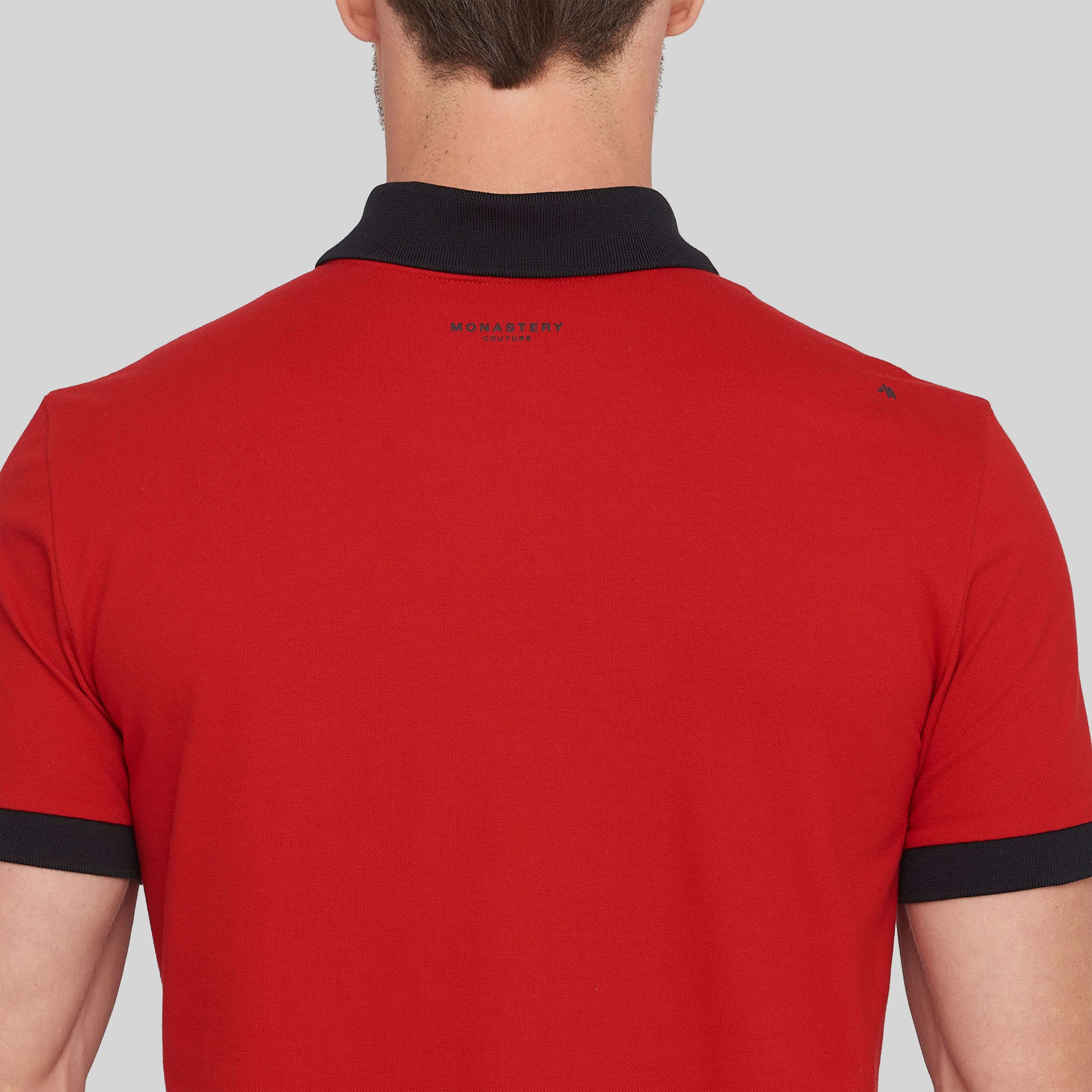 BAGRAT RED POLO | Monastery Couture