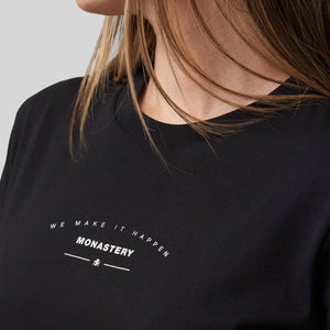 CLOE BLACK T-SHIRT | Monastery Couture