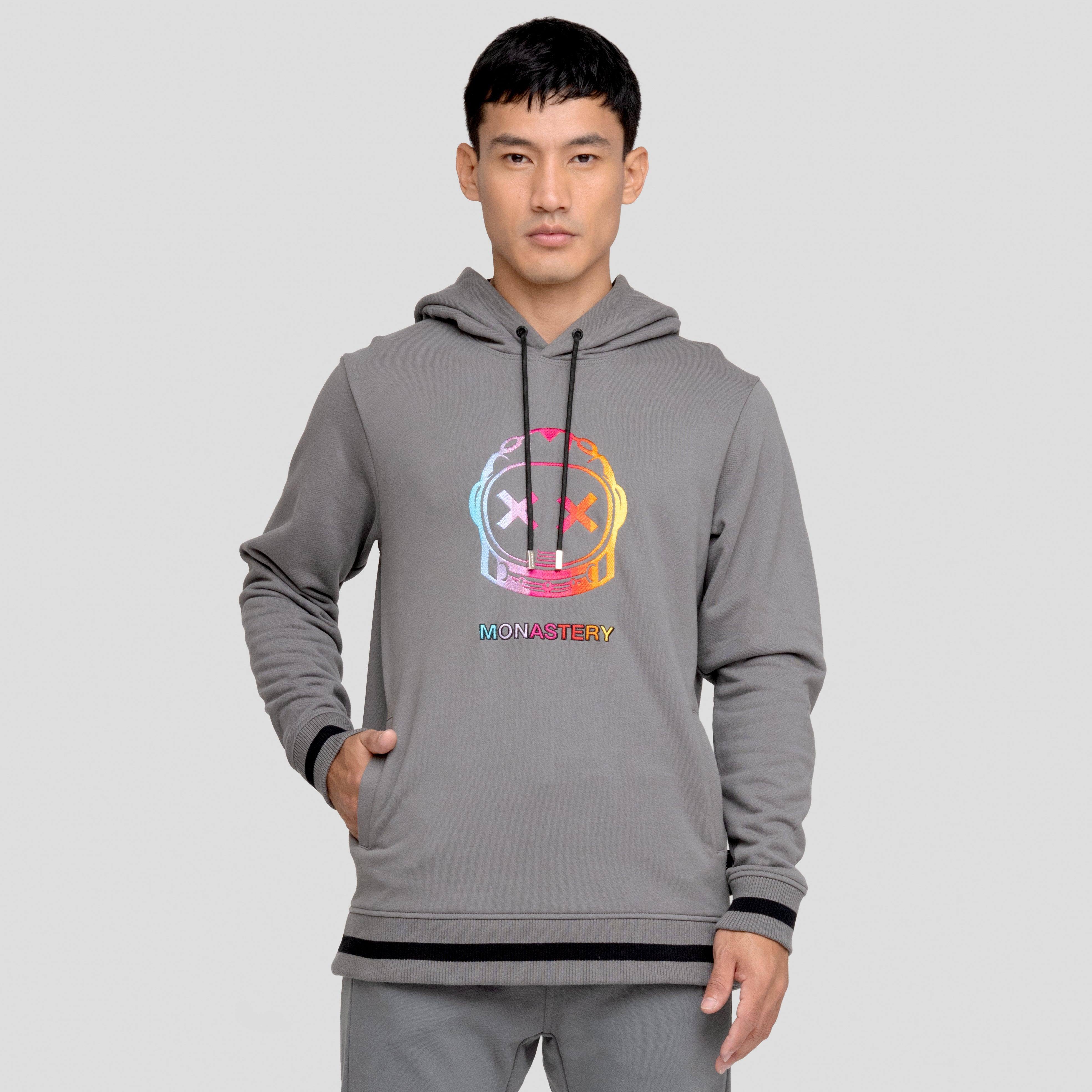 CRUX GRAY HOODIE | Monastery Couture