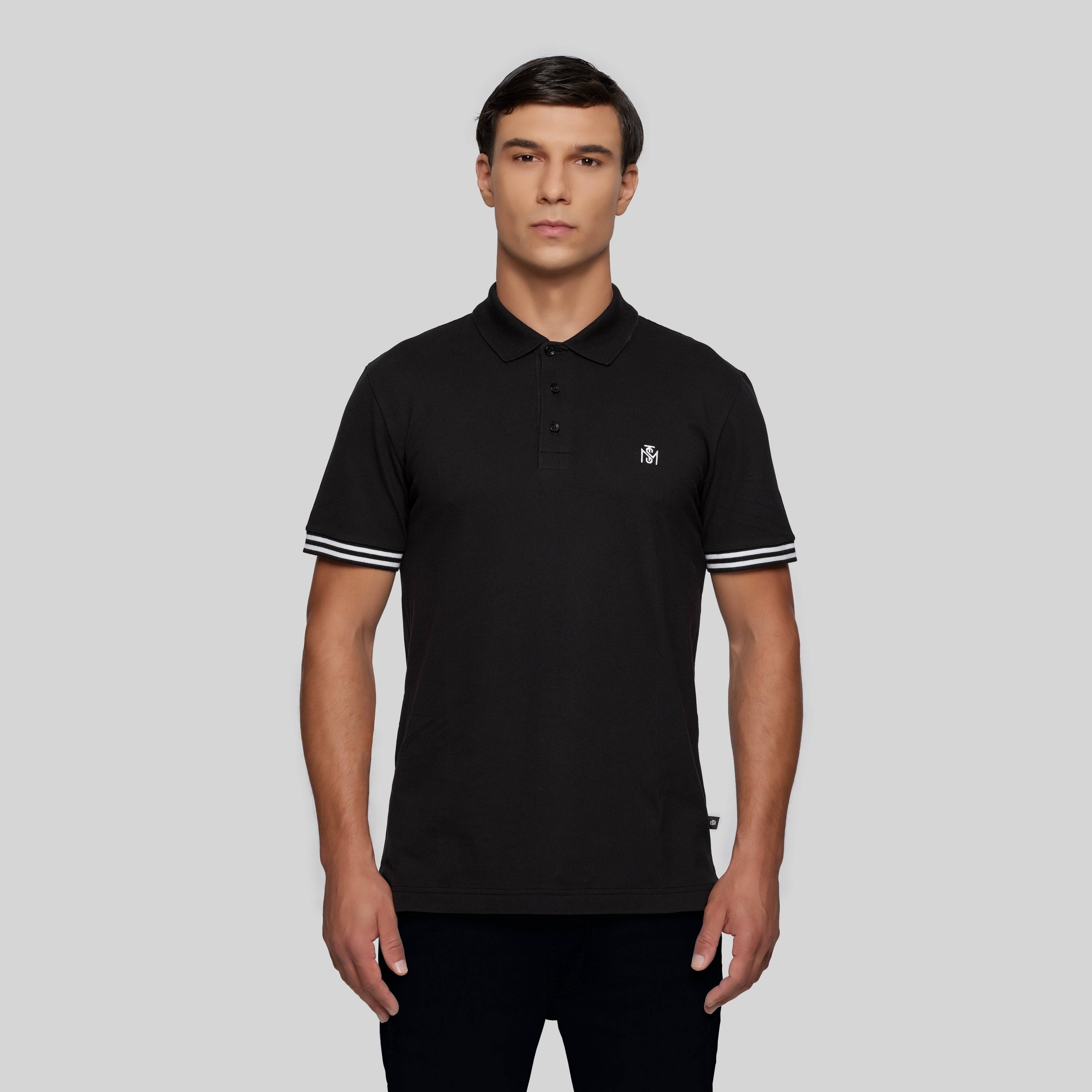 KARI BLACK POLO | Monastery Couture