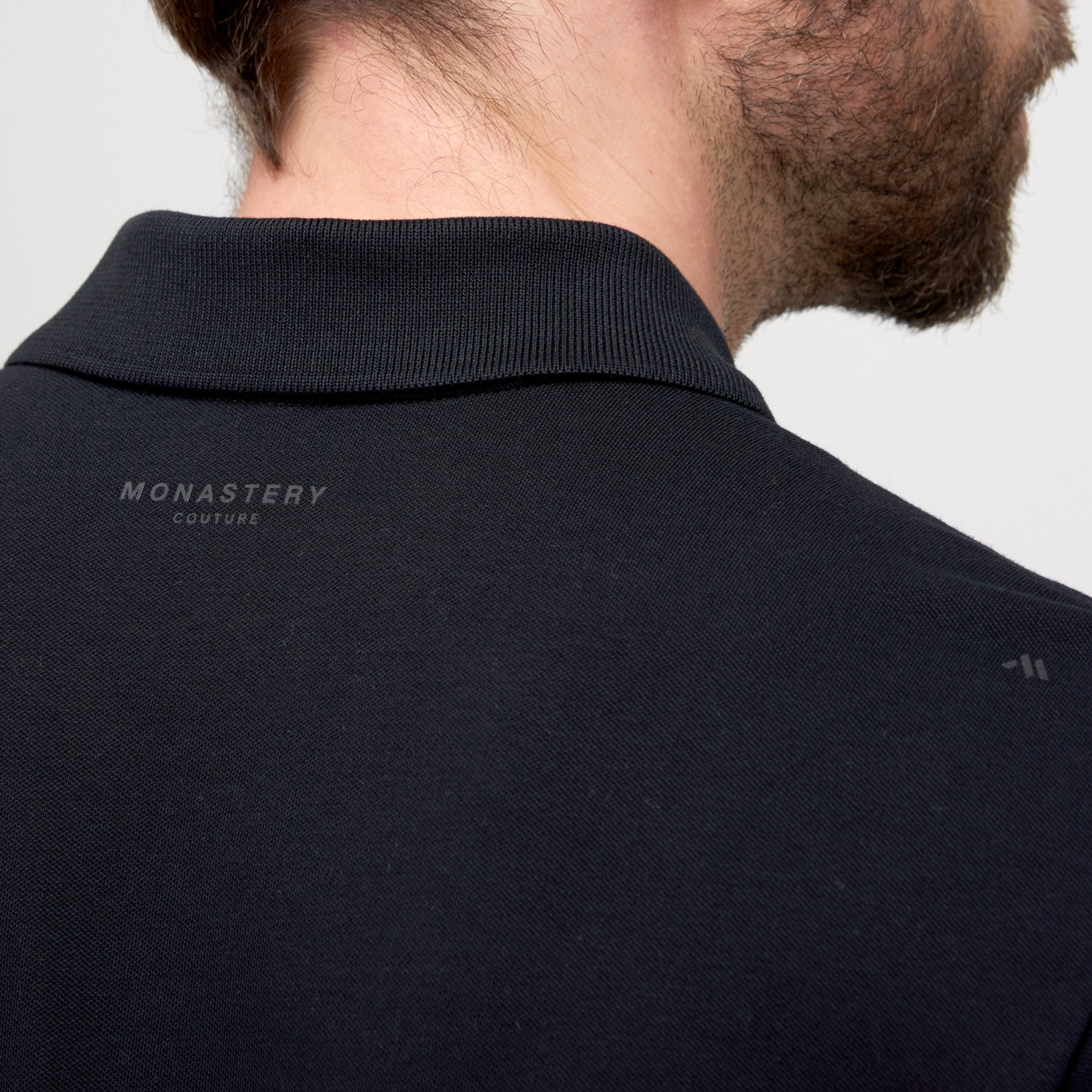 RODAS BLACK POLO | Monastery Couture